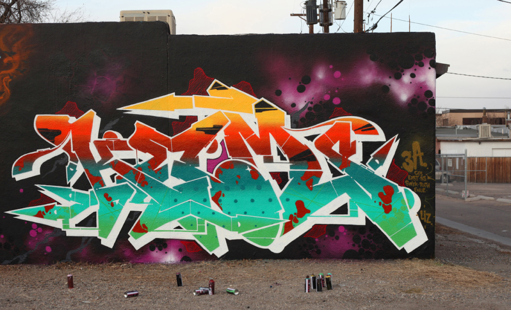 KEMS, graffiti, Ironlak