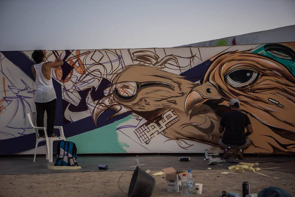 Dubai, Selina Miles, graffiti, Ironlak