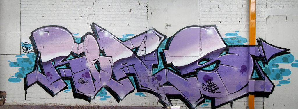 REALS, graffiti, ironlak