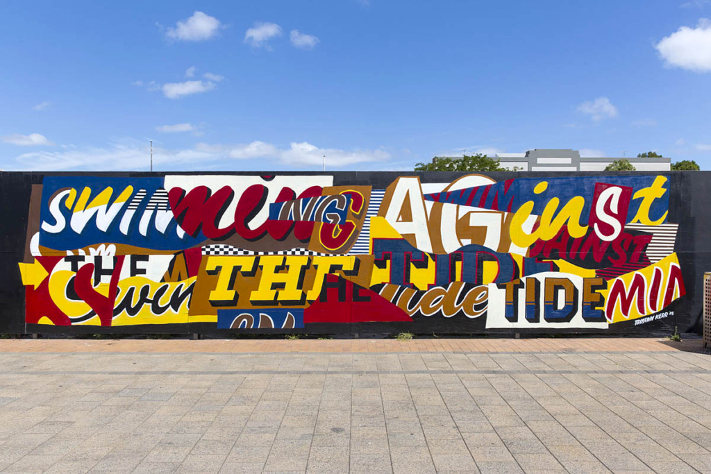 Wonderwalls, Adelaide, graffiti, ironlak