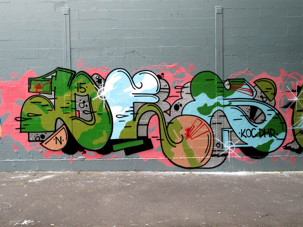 EGS, graffiti, Sydney, ironlak