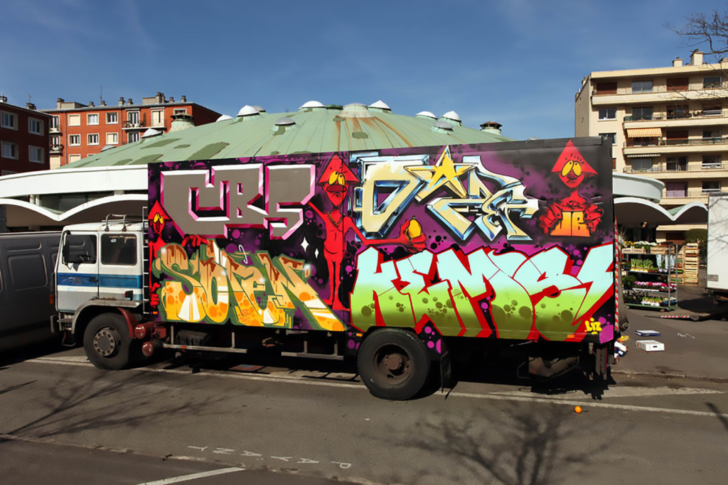 Truck Graffiti Soten Kems Cubs Dize