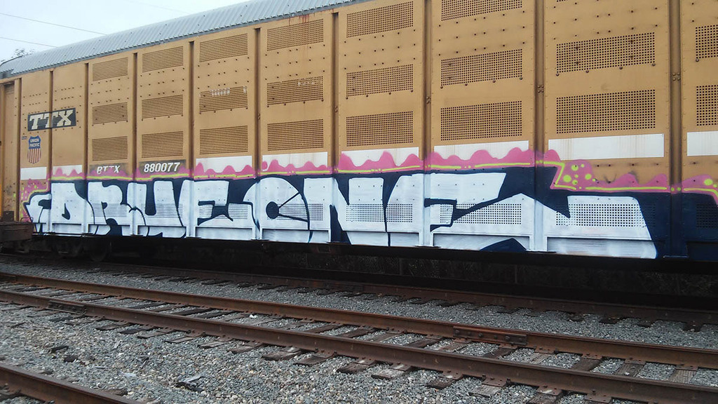 DREW, graffiti, Ironlak