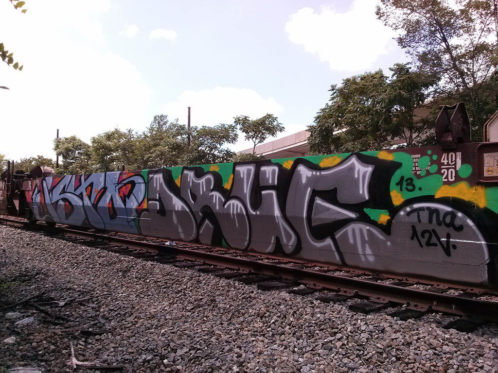 DREW, graffiti, Ironlak