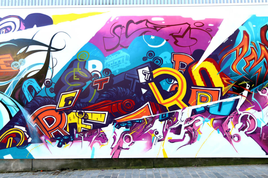 KATRE, SLY2, ASTRO, KANOS, RETRO, SETHONE, graffiti, Ironlak
