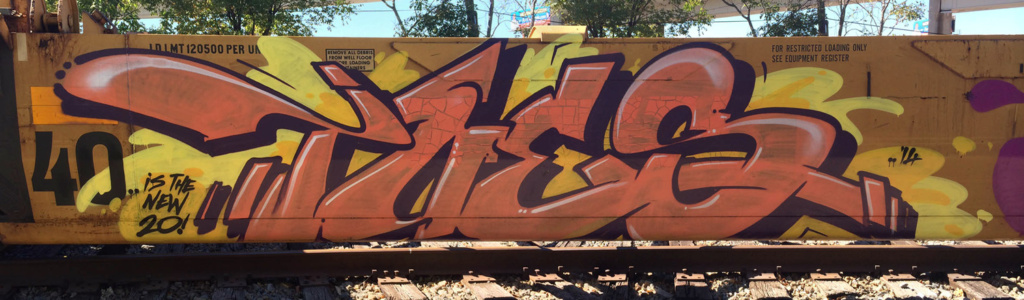 TUESY, graffiti, ironlak, Pacific