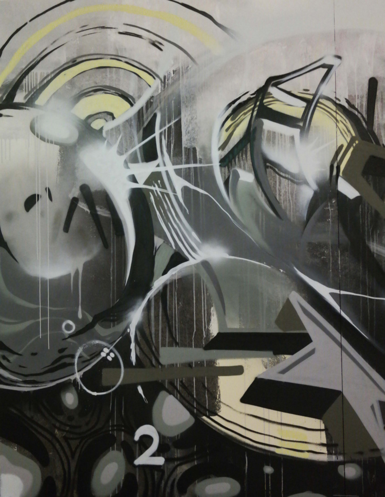 MR WANY, graffiti, Ironlak
