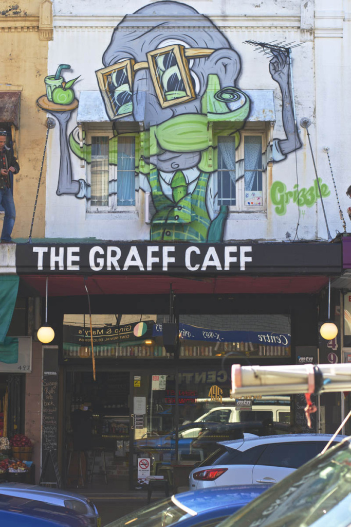 The Graff Caff, graffiti, Ironlak