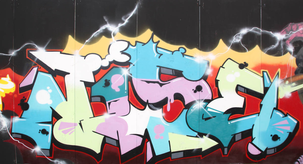 I love HipHop, Does, graffiti, Ironlak
