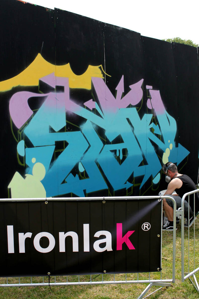 I love HipHop, Does, graffiti, Ironlak