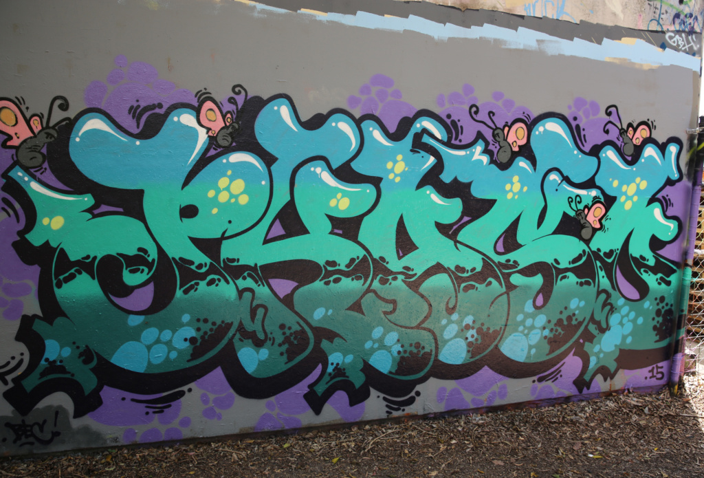 PKASO, graffiti, Ironlak