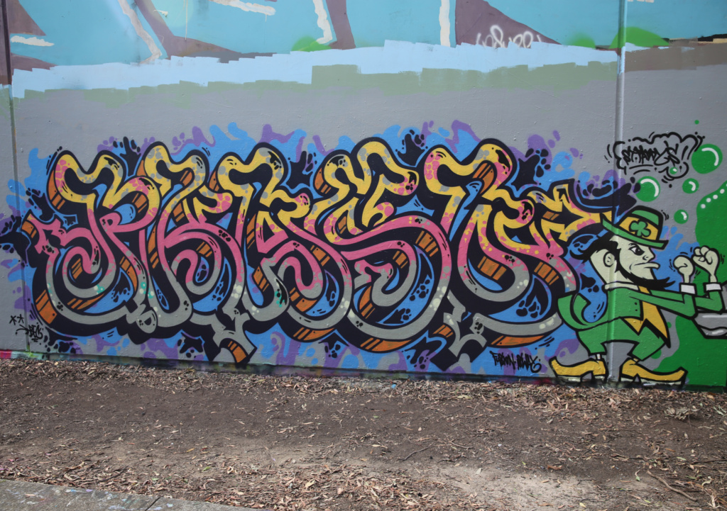 PKASO, graffiti, Ironlak