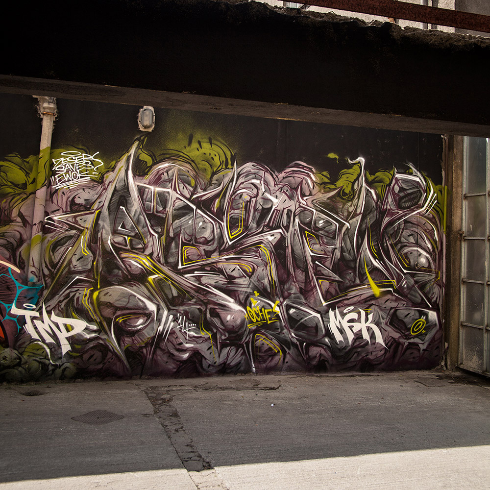 VANS the OMEGA, ASKEW, BERST, PHAT1, New Zealand, graffiti, Ironlak