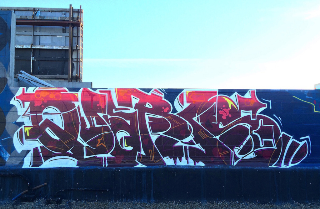 Rye QUARTZ, graffiti, Ironlak