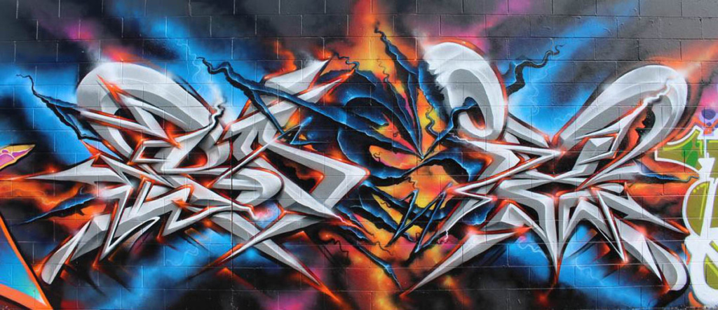 BASIX, graffiti, Ironlak