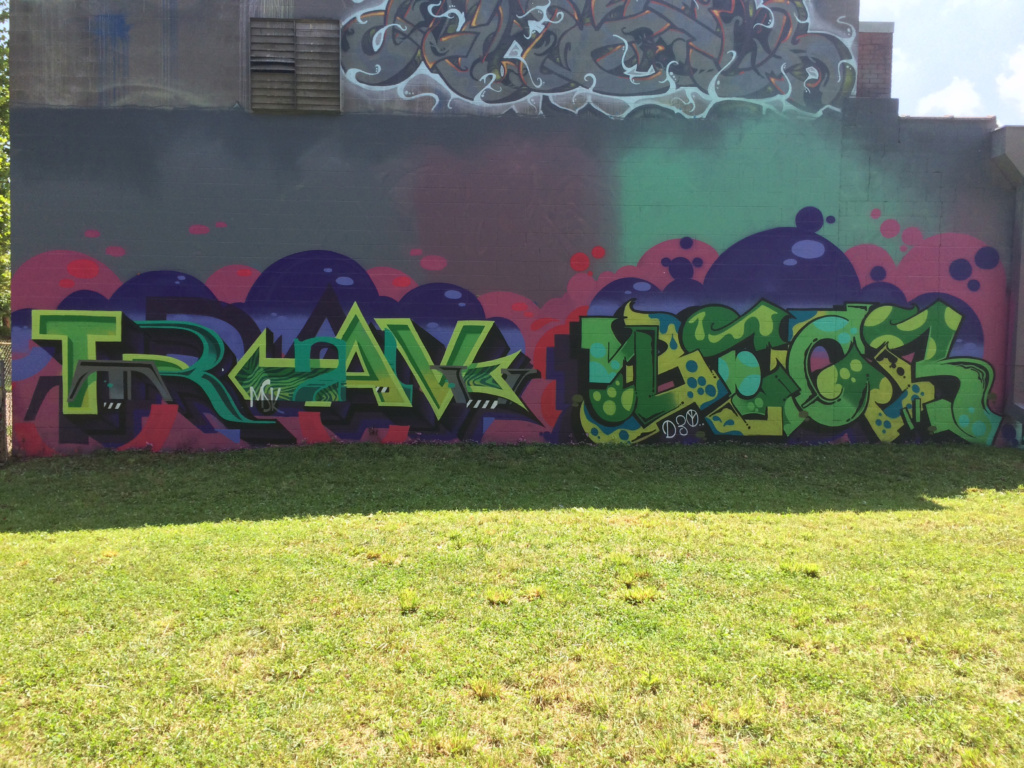 TRAV, MSK, BEGR, graffiti, Ironlak