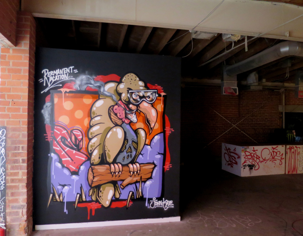 John Kaye, graffiti, Ironlak