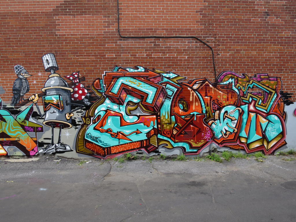 John Kaye, graffiti, Ironlak