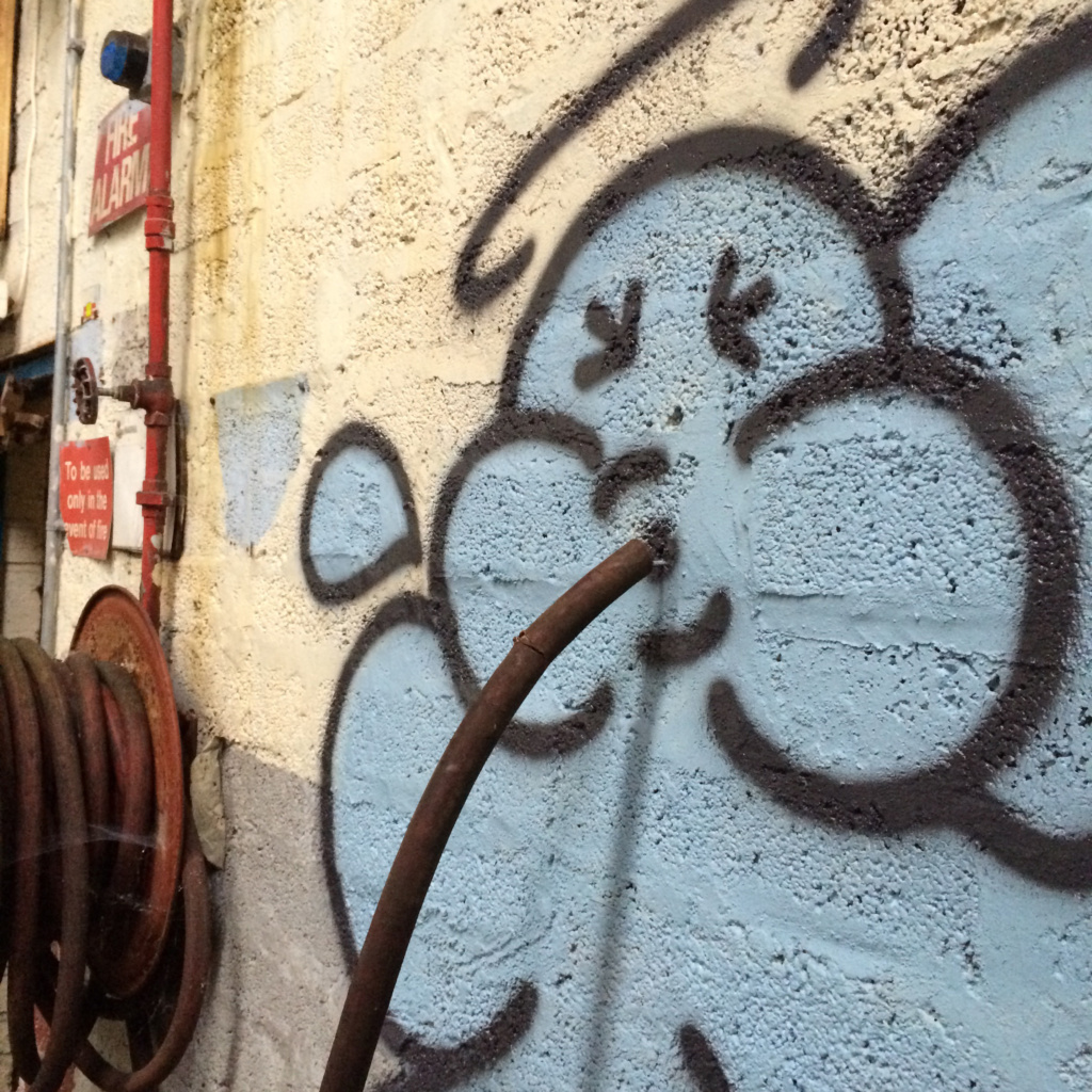 45RPM, graffiti, Ironlak