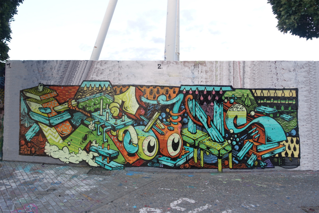 LEANS, graffiti, Ironlak