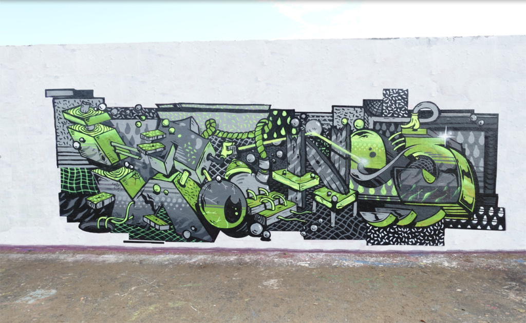 LEANS, graffiti, Ironlak