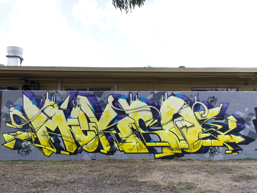 MEKSO, graffiti, Ironlak
