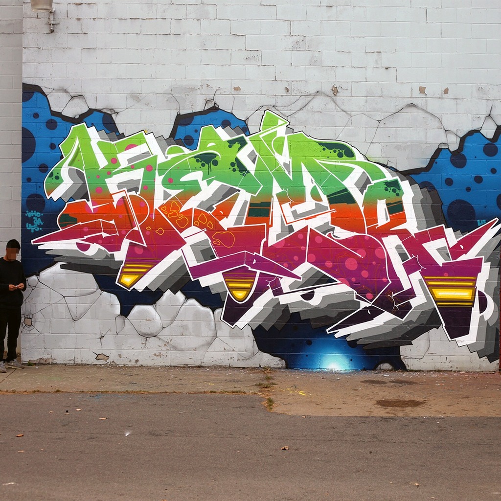 Kems Ironlak Graffiti