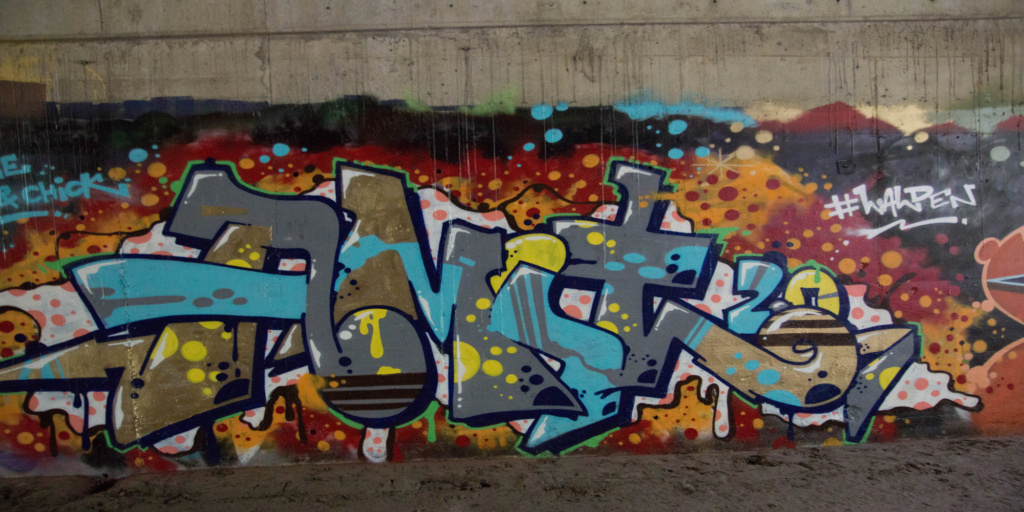 Desk7, AMIT2.0, graffiti, Ironlak