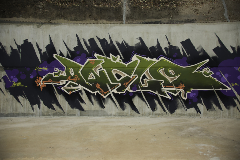 SIRUM, Darwin, graffiti, Ironlak