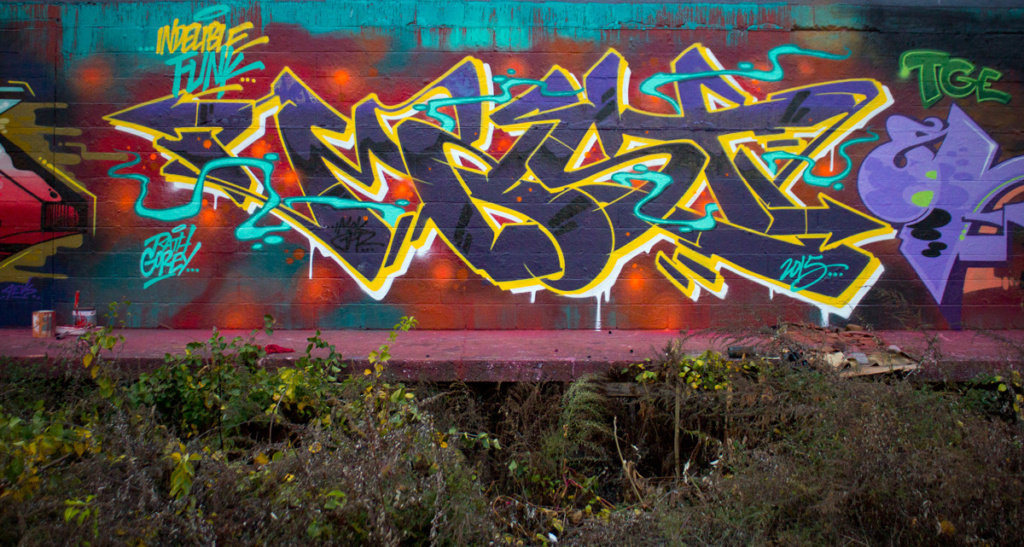 JURNE, MAST, graffiti, Ironlak