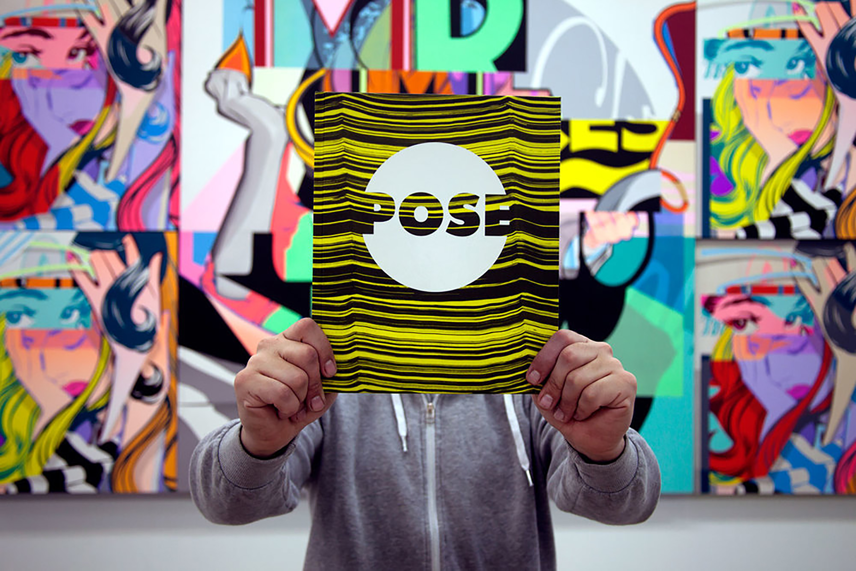 Pose Book Ironlak Art