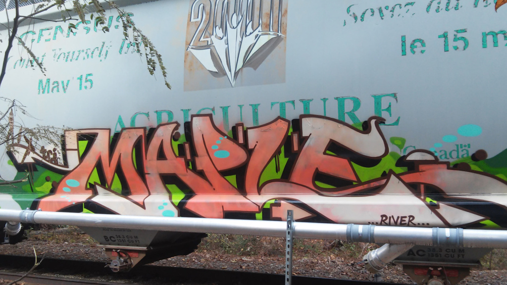 MAPLE, graffiti, Ironlak