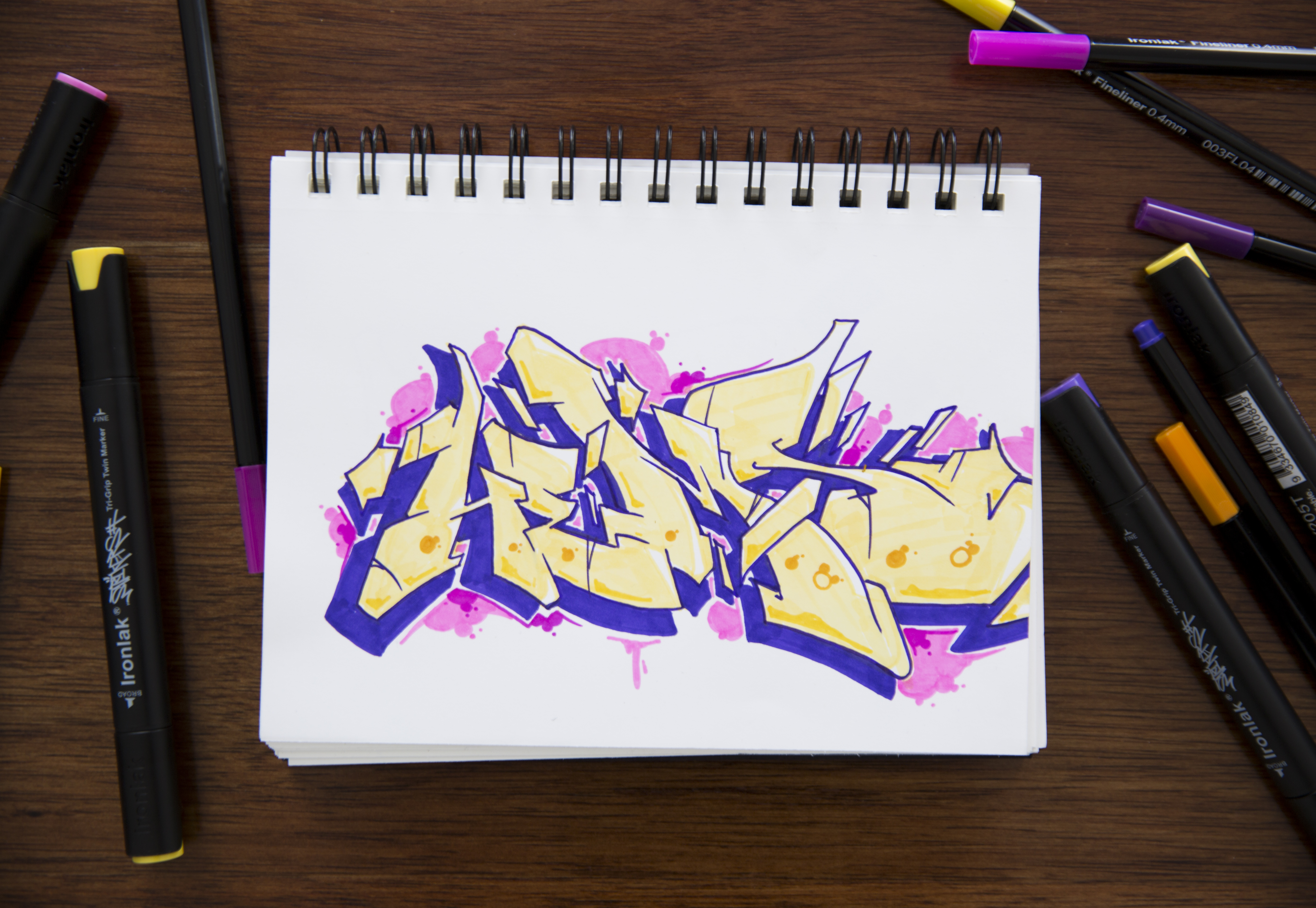 Yesma Ironlak Strikers Sketch