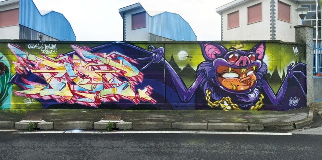 Wany Opera 2016 Bat Graffiti Ironlak