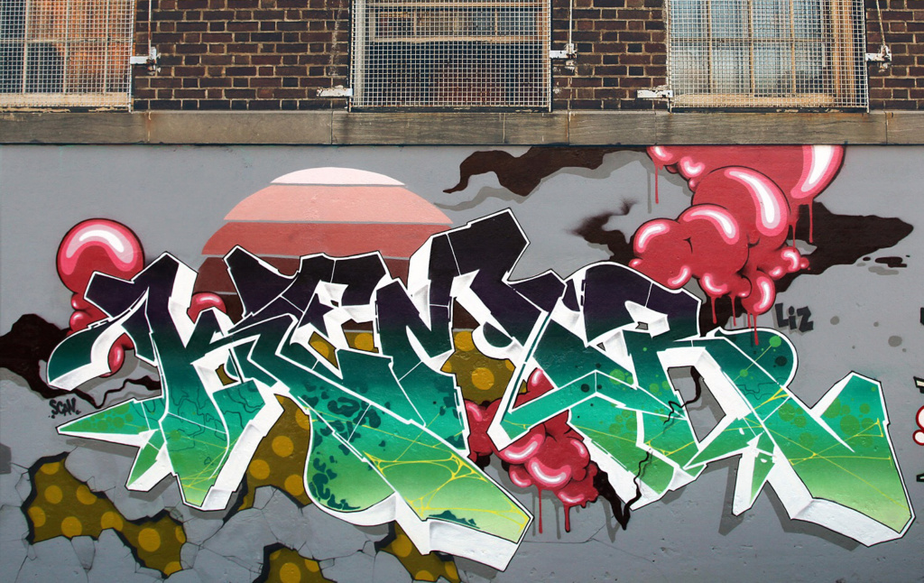 KEMS Montreal Graffiti Ironlak