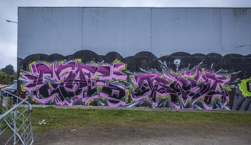Burning Bridges graffitii jam Tauranga New Zealand