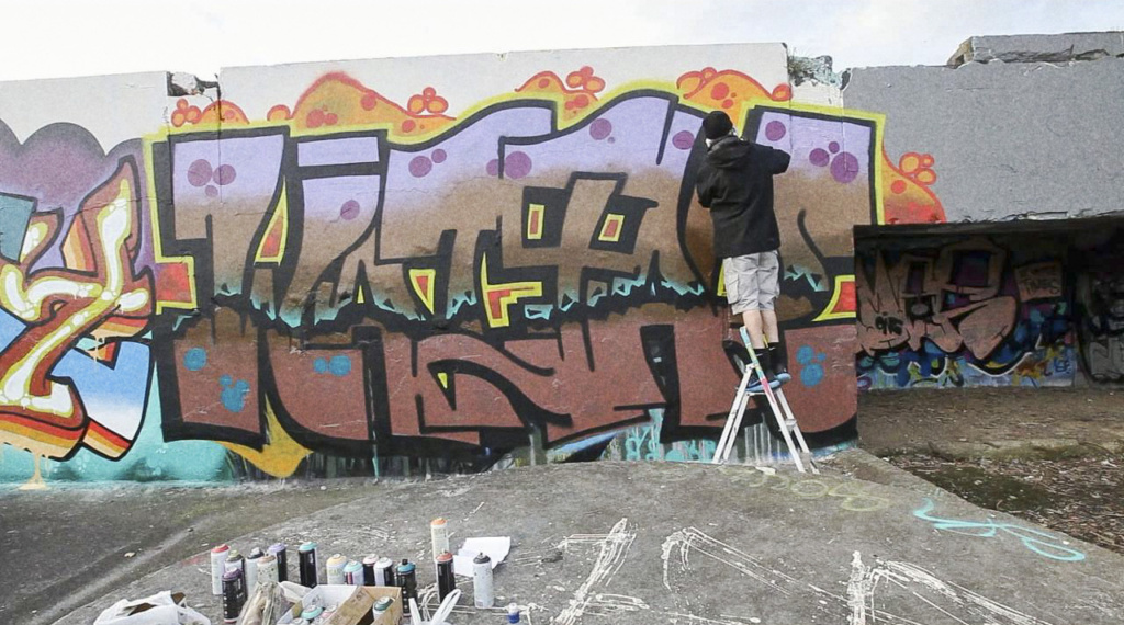 Seventeen Auckland graffiti