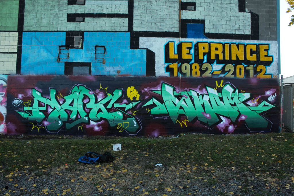 Graffiti Session: Skor & Narc Montreal Bombing Science Ironlak