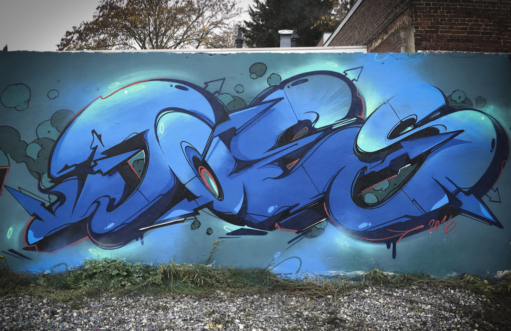 DOES Ironlak Graffiti Heerlen the Netherlands