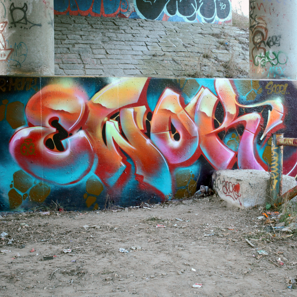 EWOK MSK graffiti