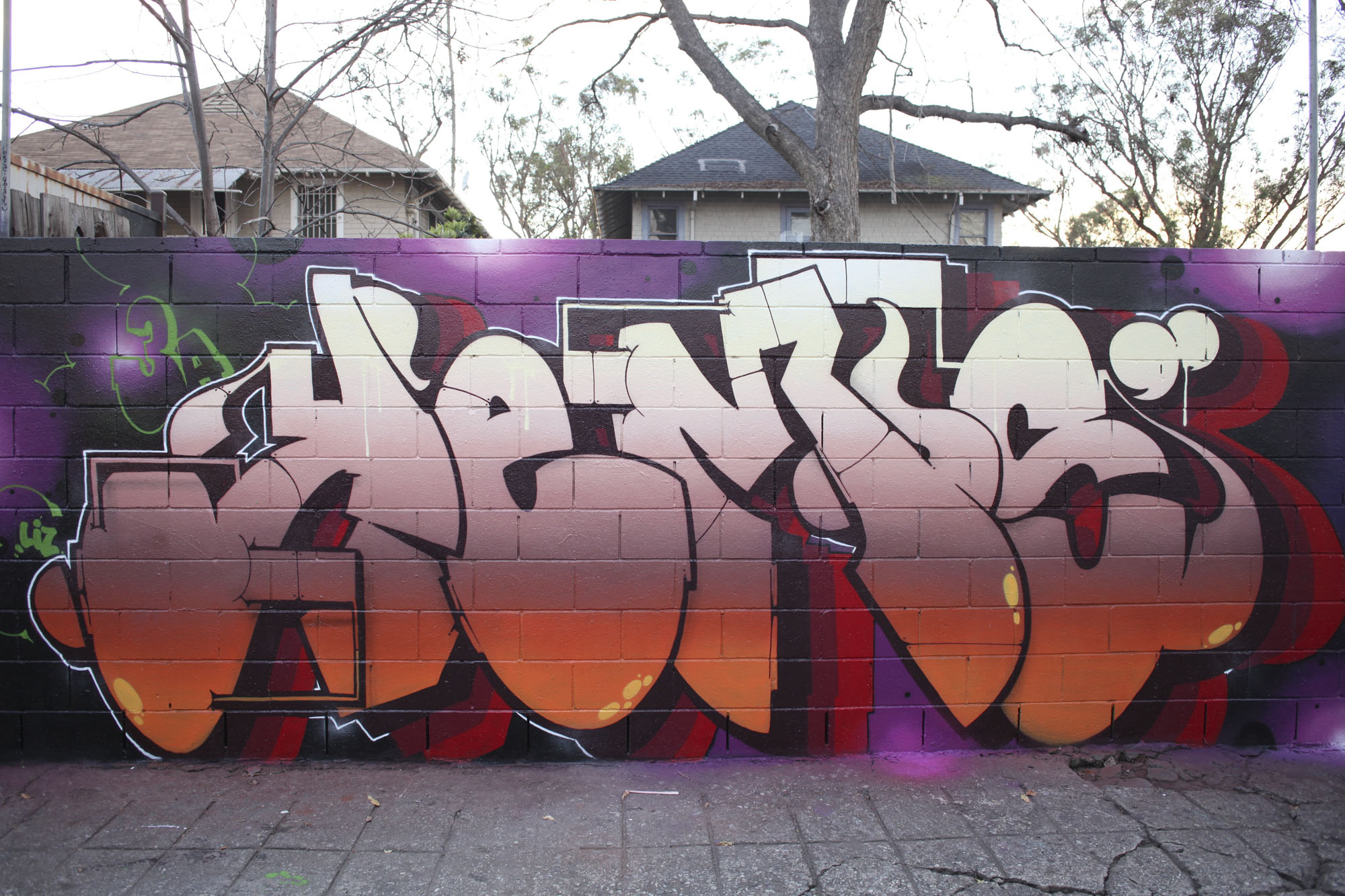 Kems Ironlak Graffiti Los Angeles Emjay