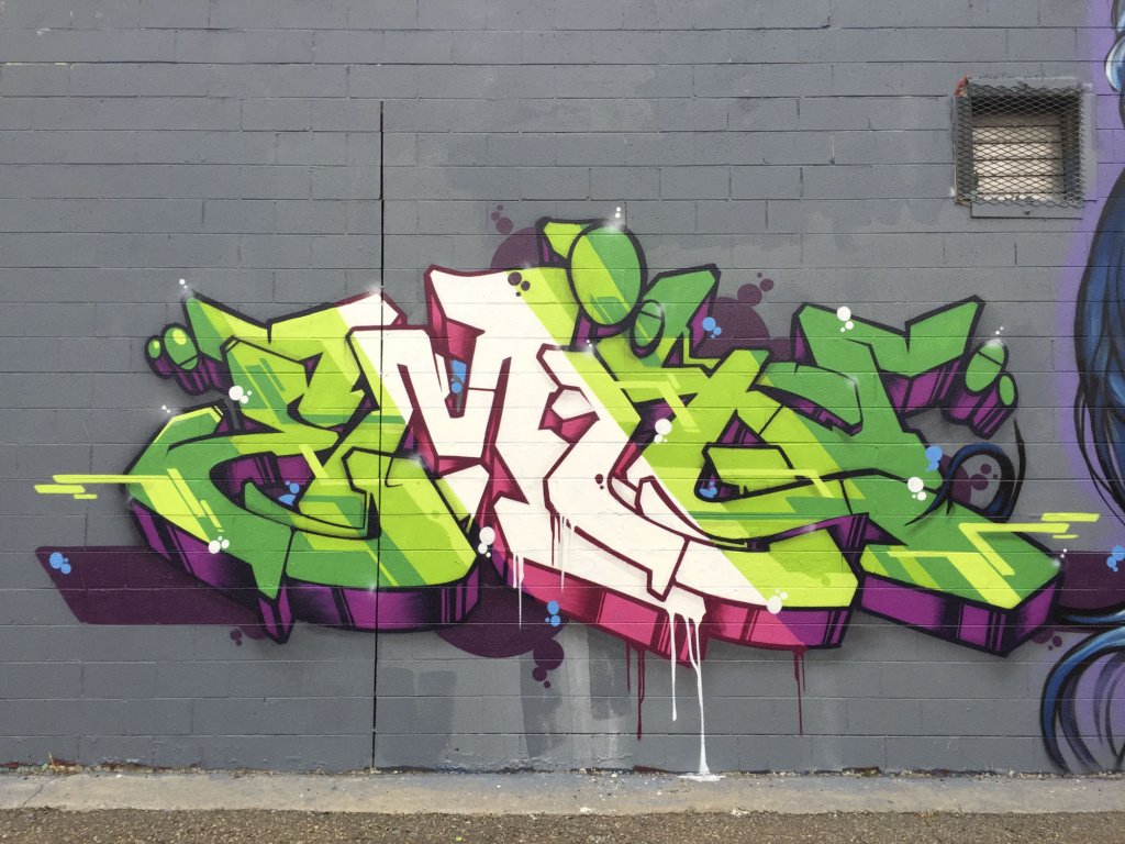 EMIT DF Crew graffiti Sugar Artists Acrylic Denver
