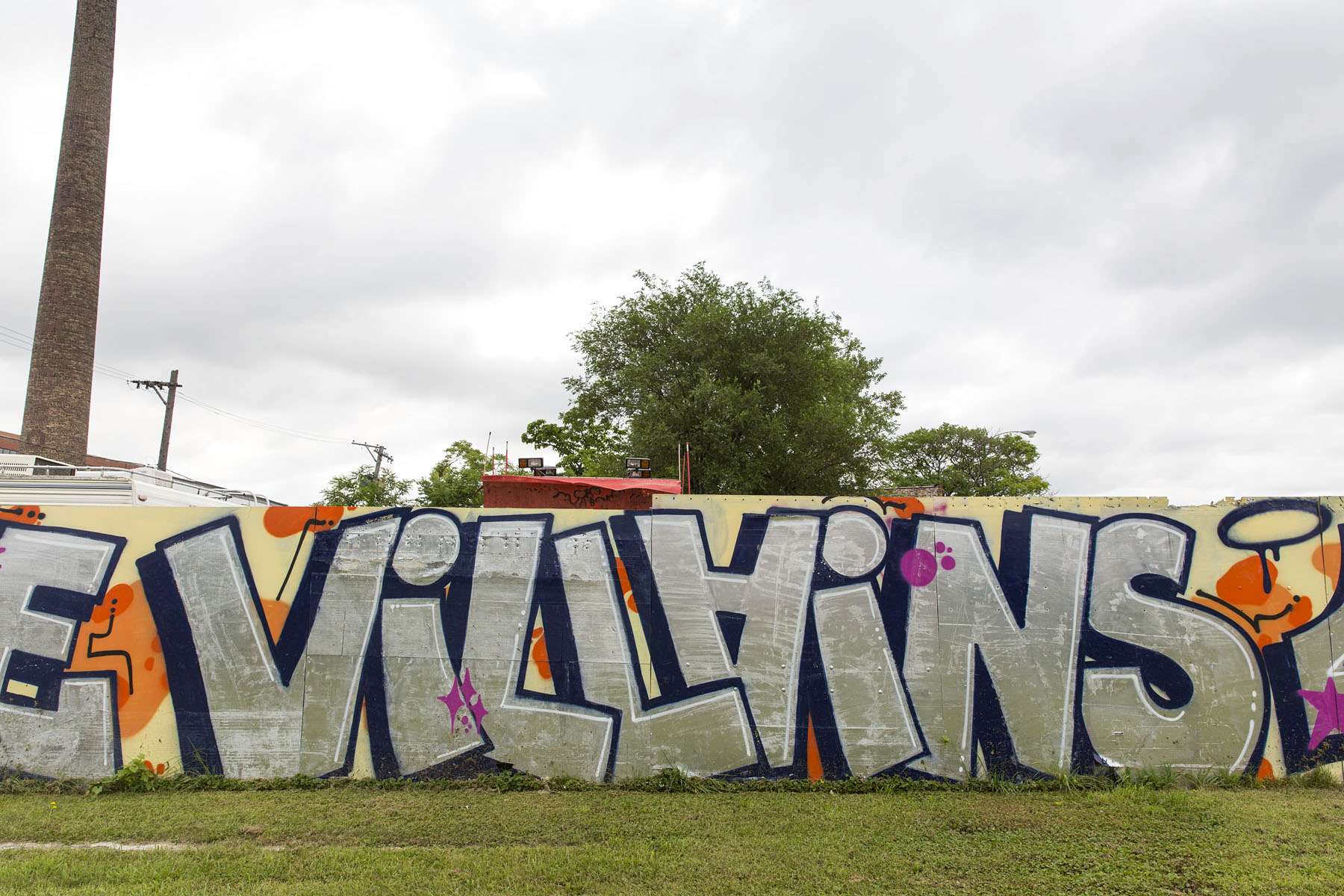 VILLAINS No Time For Fun Tour Chicago graffiti Ironlak