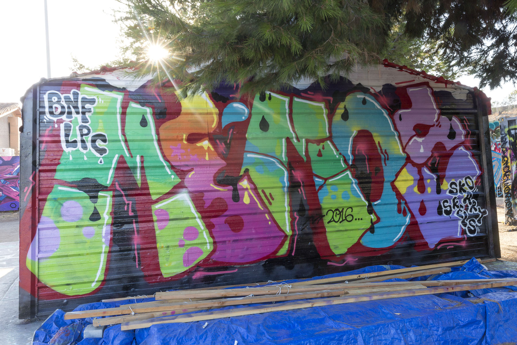 MEMOS No Time For Fun Tour San Diego graffiti Ironlak