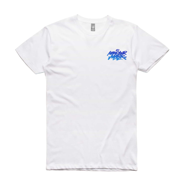 Make Your Mark Midnight Smurf T-Shirt White