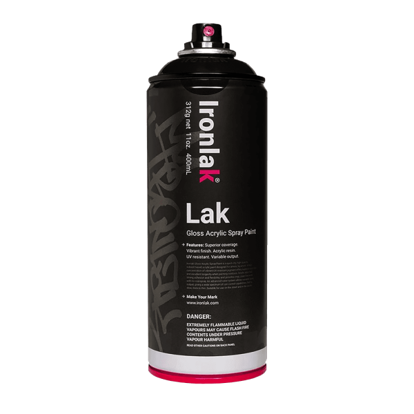 Lak by Ironlak Gloss Acrylic Spray Paint