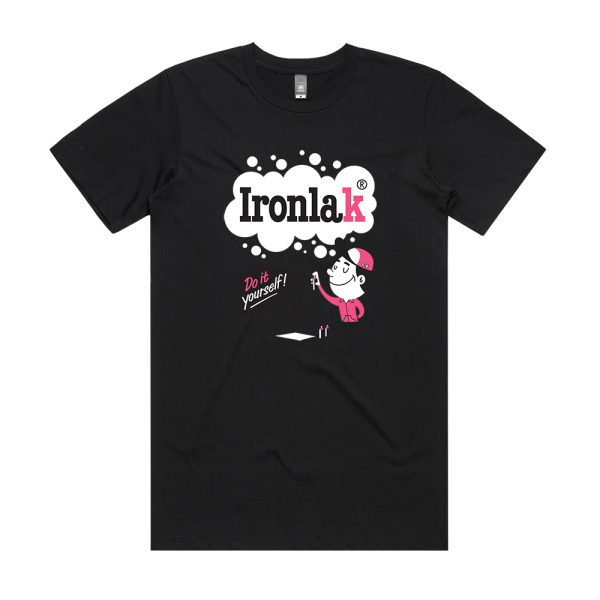 Ironlak Do It Yourself T-Shirt Black