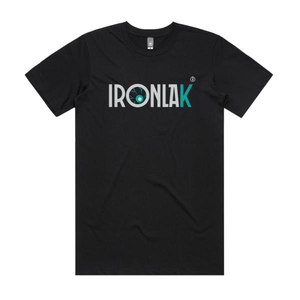 Ironlak Great Eyeball Logo T-Shirt Black