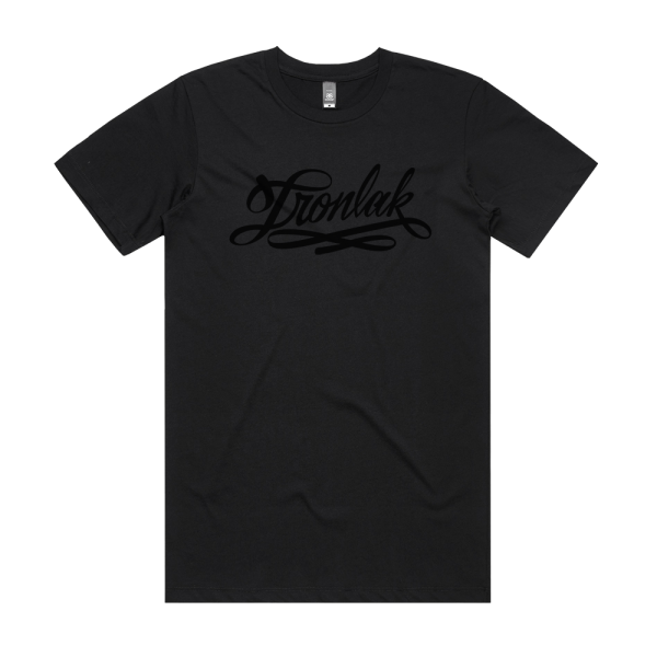 Ironlak Script Roarke T-Shirt Black