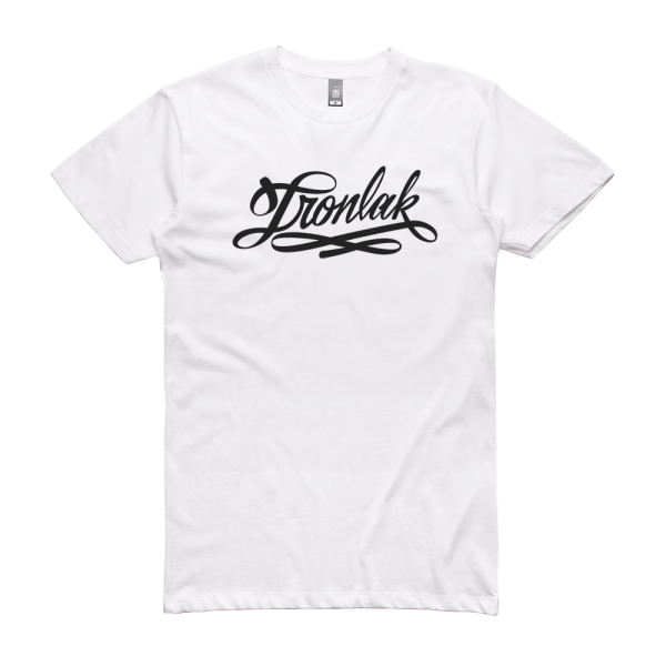 Ironlak Script Roarke T-Shirt White